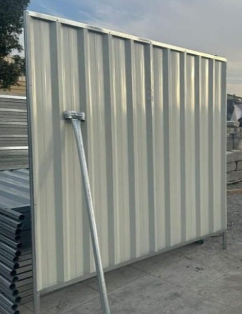Construction boundary fence GI panel